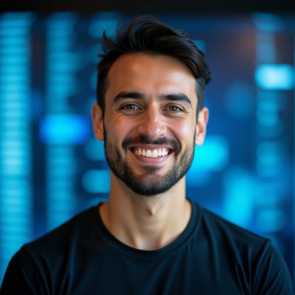 Retrato de Javier Acosta, Jefe de Innovación y Tecnología